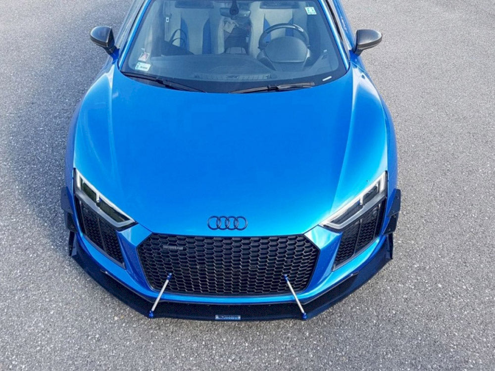 Front Racing Splitter Audi R8 MK2 (2015 - 2017) - Wayside Performance 