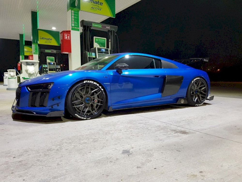 Racing Side Skirts Diffusers Audi R8 MK2 (2015 - 2017) - Wayside Performance 