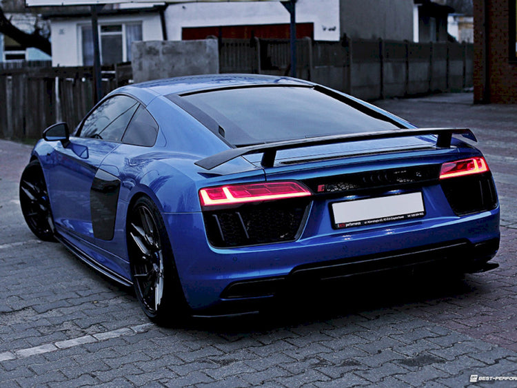 Rear Side Splitters Audi R8 II (2015-2017) - Wayside Performance 