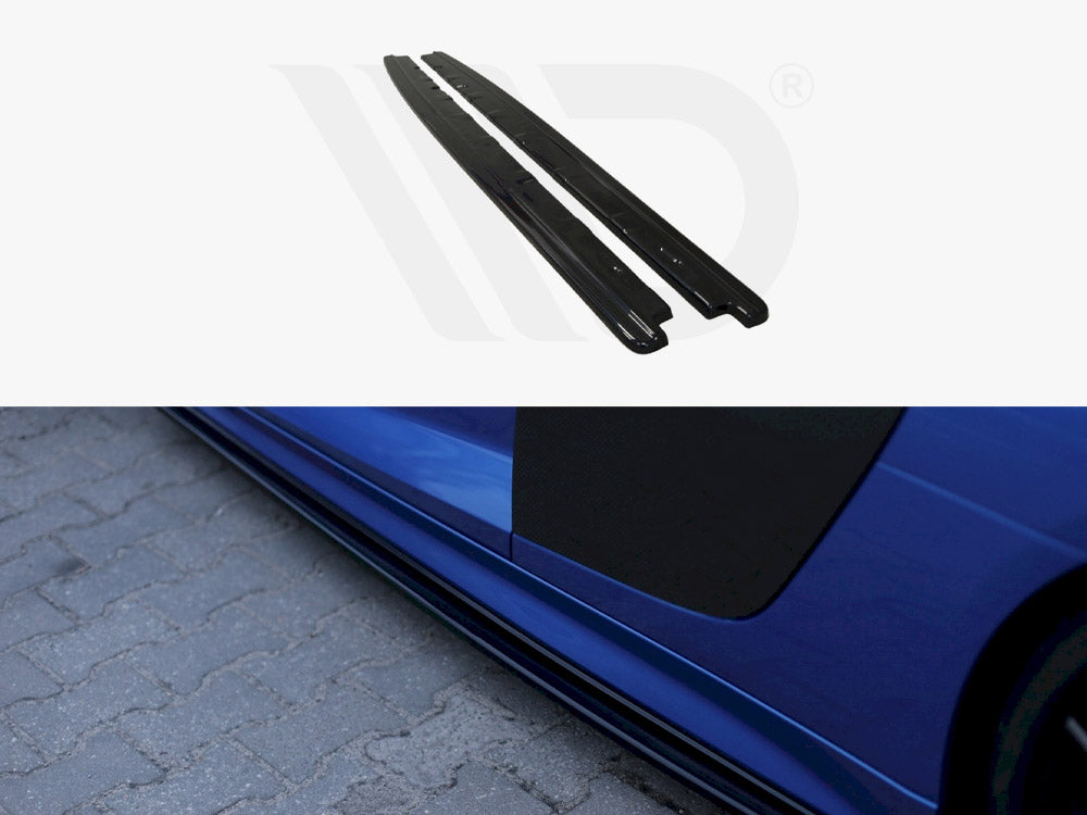 Side Skirts Diffusers Audi R8 II (2015-2017) - Wayside Performance 