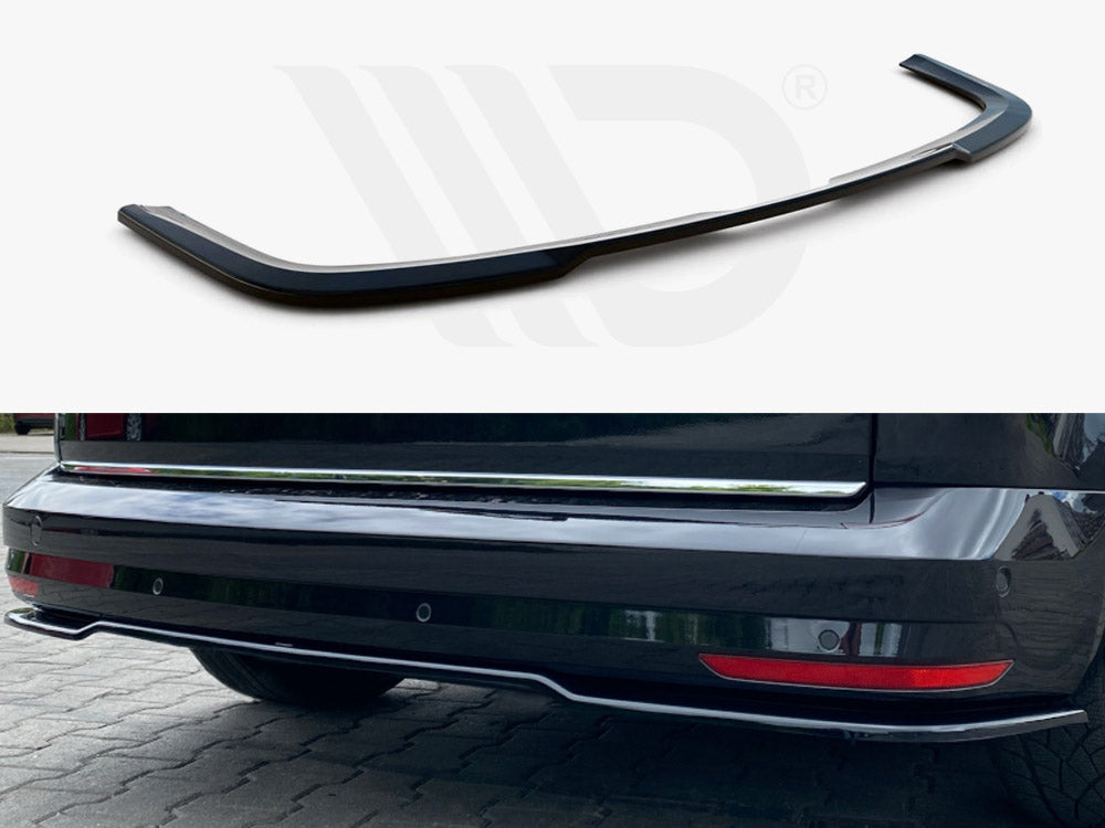 Central Rear Splitter Volkswagen Caddy MK4 (2015-2020) - Wayside Performance 