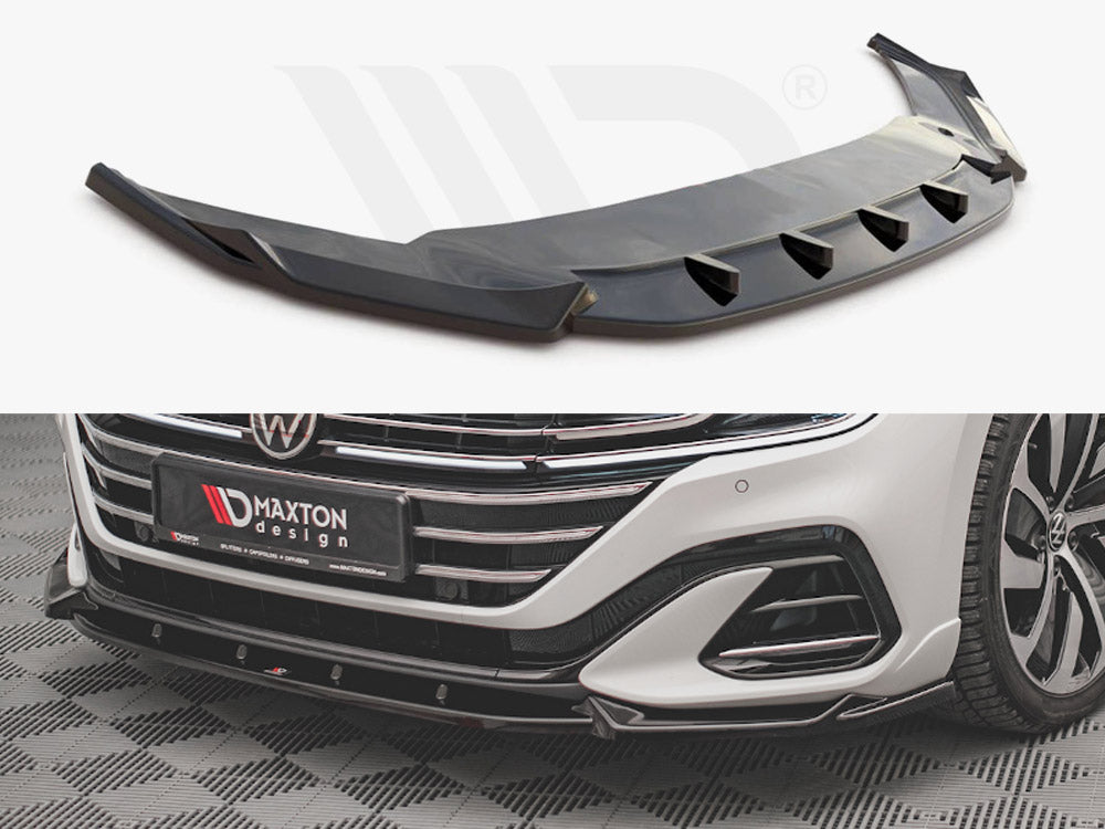 Front Splitter V.1 VW Arteon R-line Facelift (2020-) - Wayside Performance 