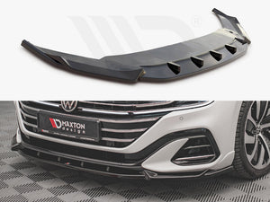 Front Splitter V.1 VW Arteon R-line Facelift (2020-) - Wayside Performance 