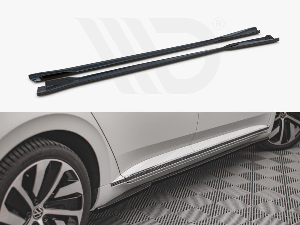 Side Skirts Diffusers VW Arteon R / R-line Facelift (2020-) - Wayside Performance 