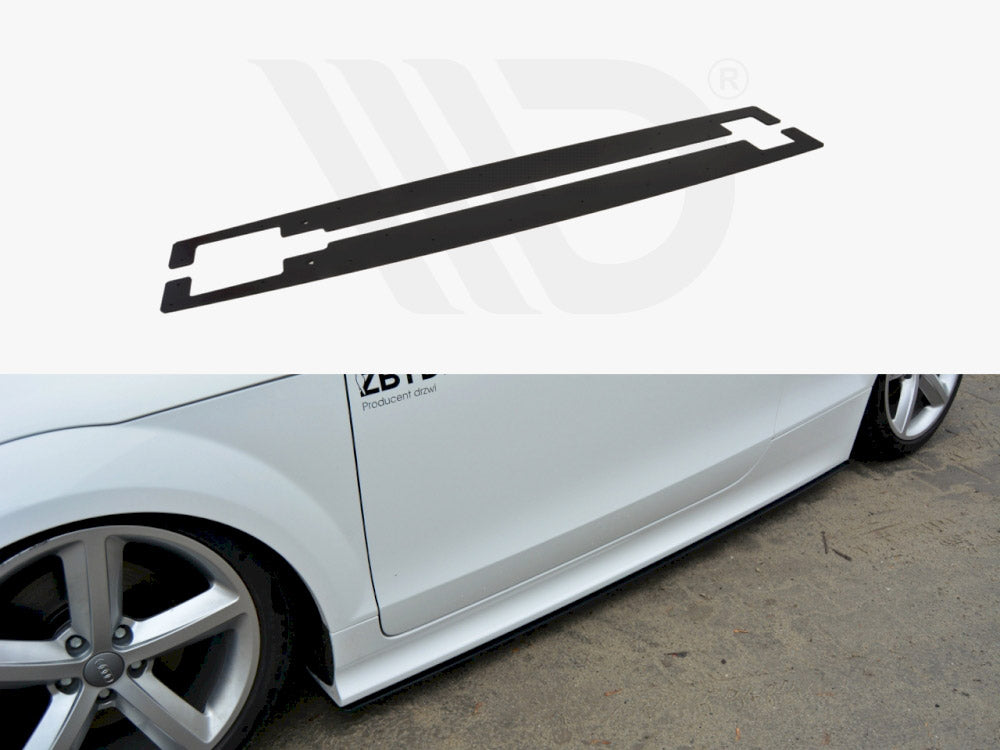 Racing Side Skirts Diffusers Audi TT MK2 RS - Wayside Performance 