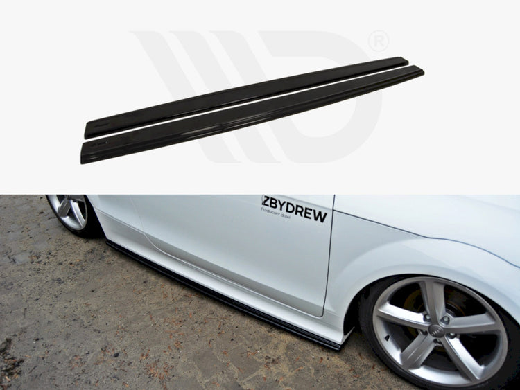 Side Skirts Diffusers Audi TT MK2 RS - Wayside Performance 