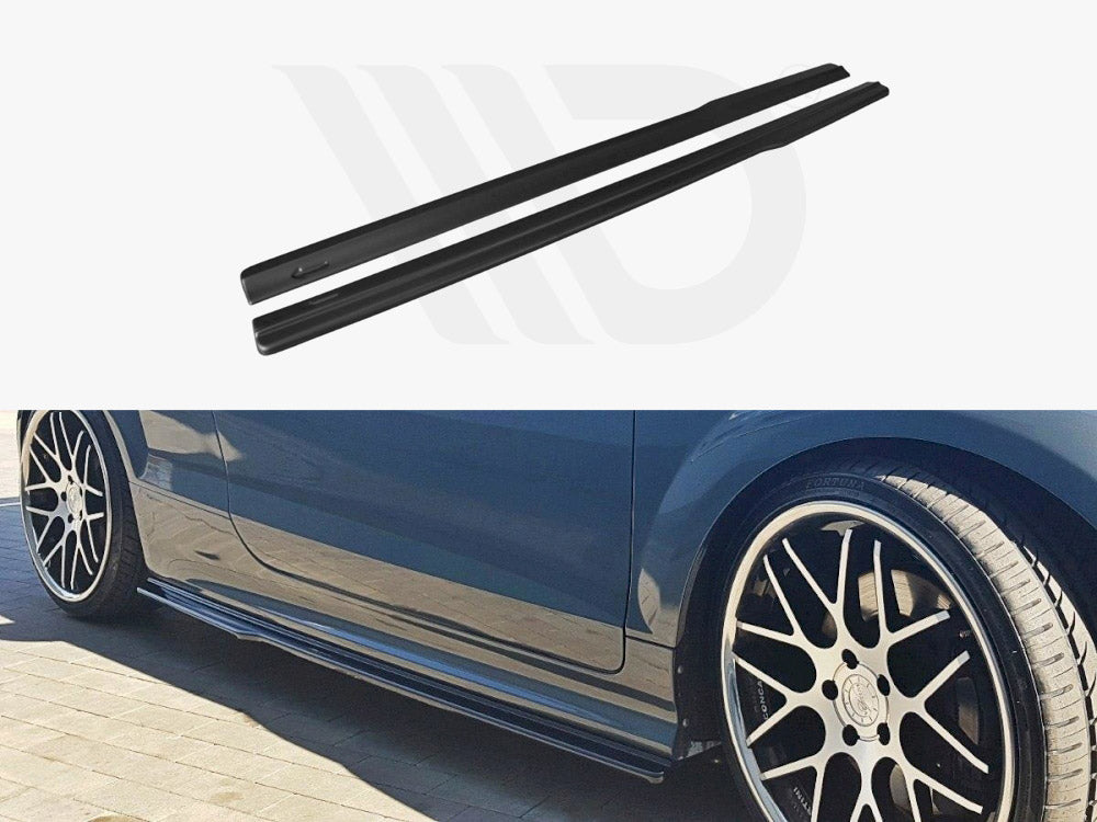 Side Skirts Diffusers Audi TT S / S-Line Mk2 8J - Wayside Performance 