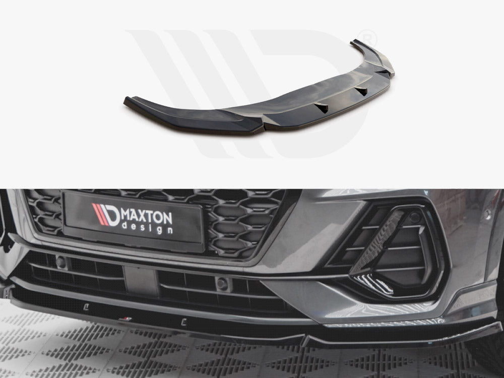 Front Splitter V.1 Audi Q3 Sportback S-Line - Wayside Performance 