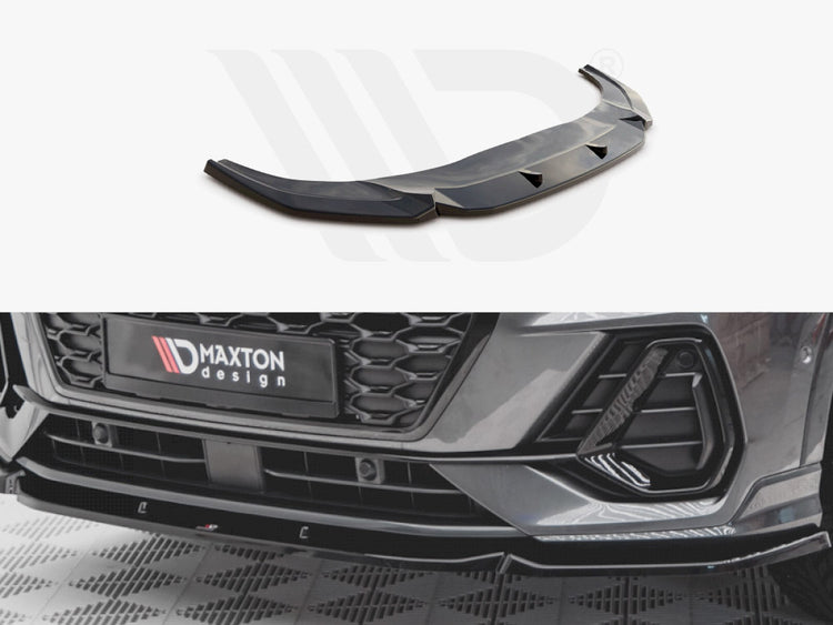 Front Splitter V.1 Audi Q3 Sportback S-Line - Wayside Performance 