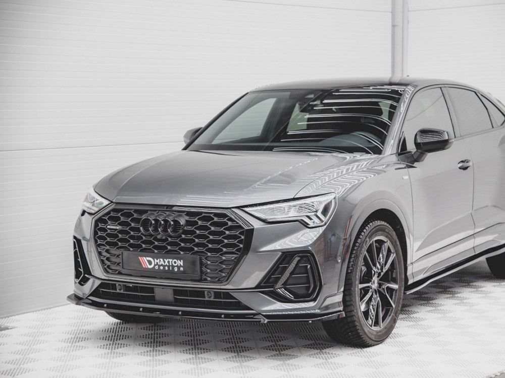 Front Splitter V.2 Audi Q3 Sportback S-Line - Wayside Performance 