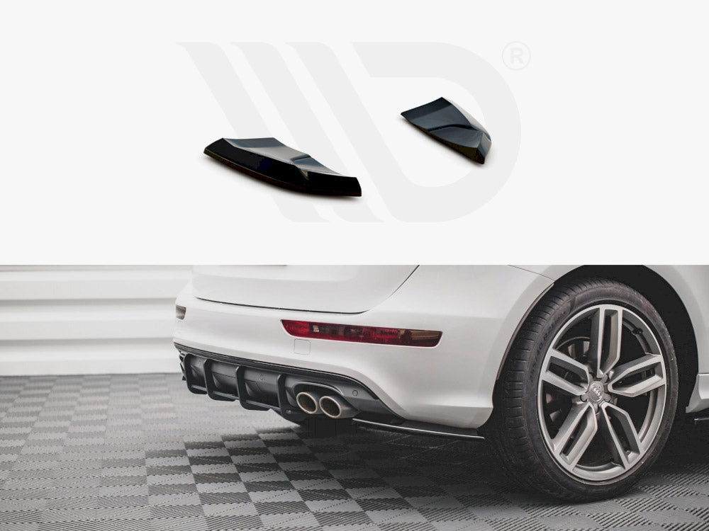Rear Side Splitters Audi SQ5 Mk1 (8R) (2012-2017) - Wayside Performance 