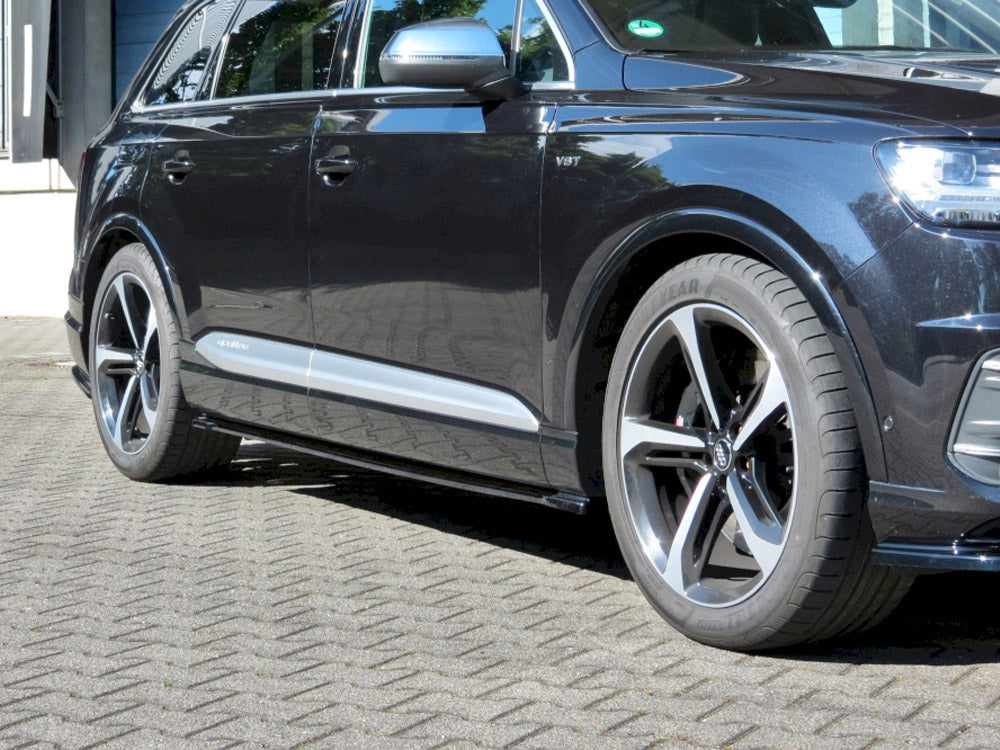Side Skirts Diffusers Audi SQ7/ Q7 S Line MK2 (2016-2020) - Wayside Performance 