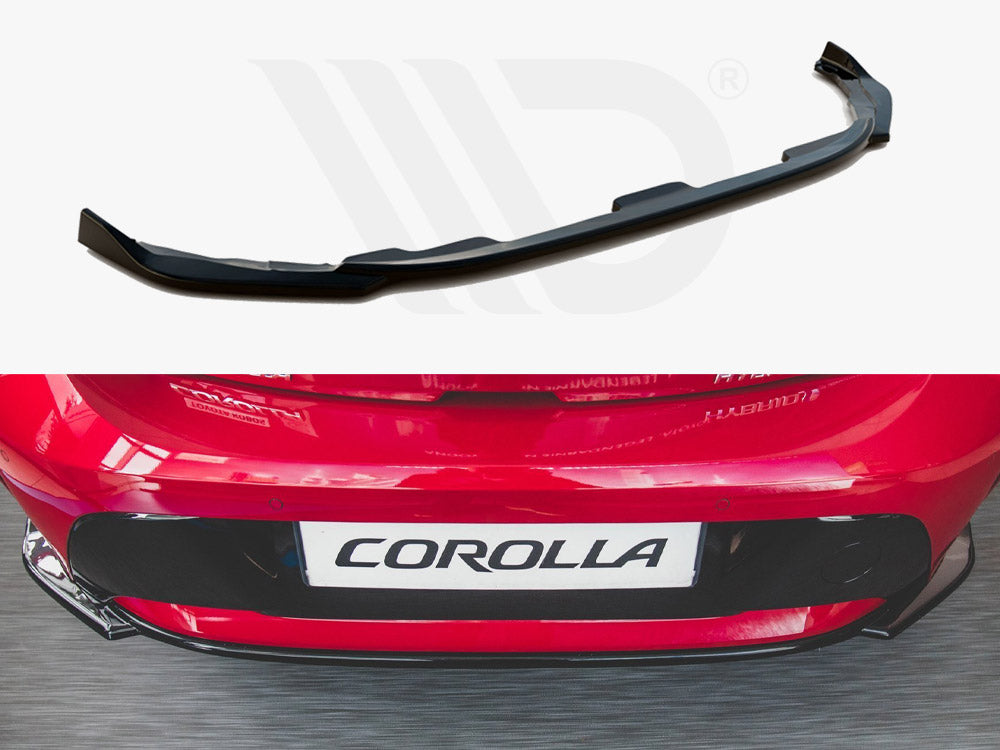 Central Rear Splitter Toyota Corolla MK12 Hatchback (2019-) - Wayside Performance 