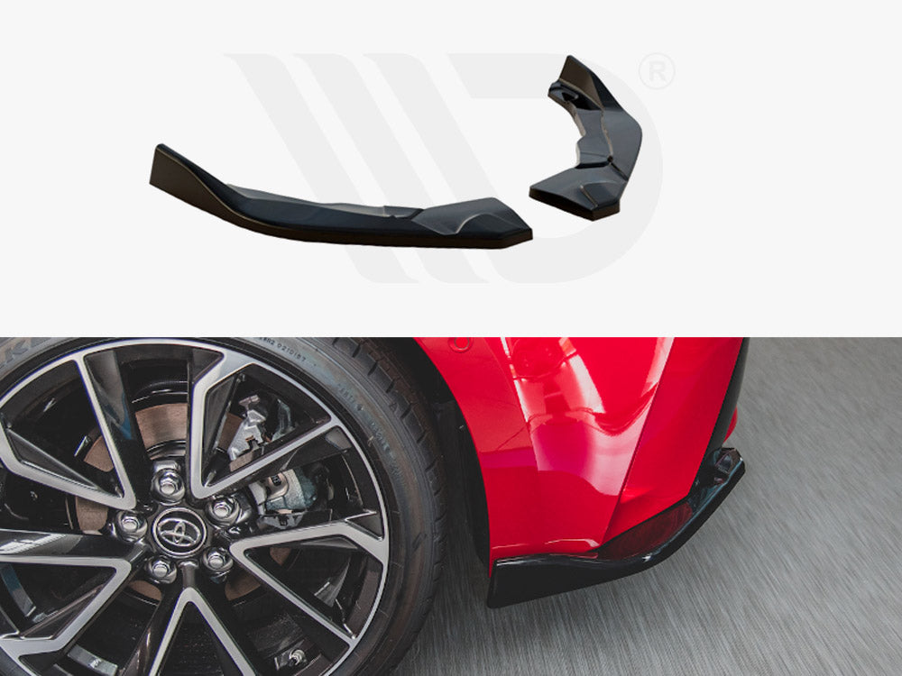 Rear Side Splitters Toyota Corolla MK12 Hatchback (2019-) - Wayside Performance 