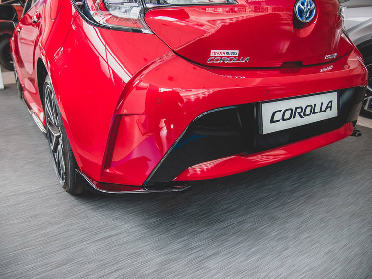 Rear Side Splitters Toyota Corolla MK12 Hatchback (2019-) - Wayside Performance 
