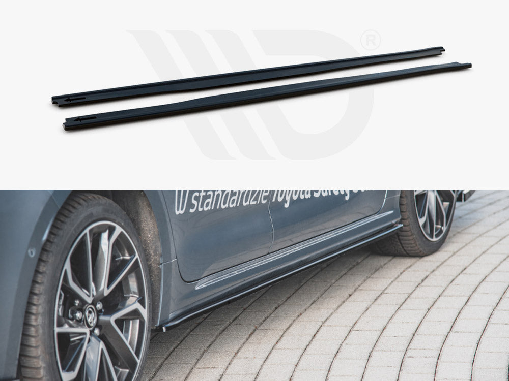 Side Skirts Diffusers Toyota Corolla MK12 Sedan (2019-) - Wayside Performance 