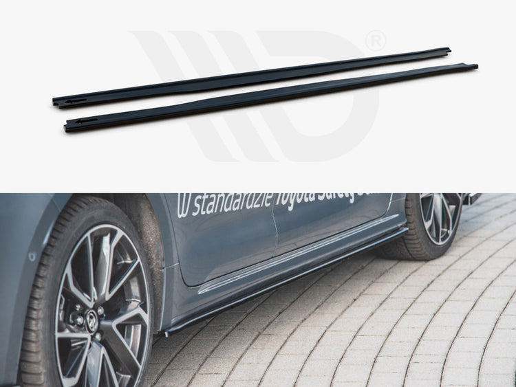 Side Skirts Diffusers Toyota Corolla MK12 Sedan (2019-) - Wayside Performance 