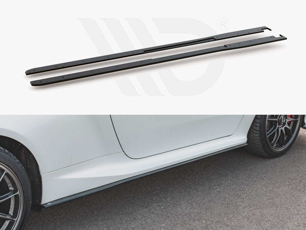 Racing Durability Side Skirts Diffusers Toyota Gr Yaris Mk4 (2020-) - Wayside Performance 