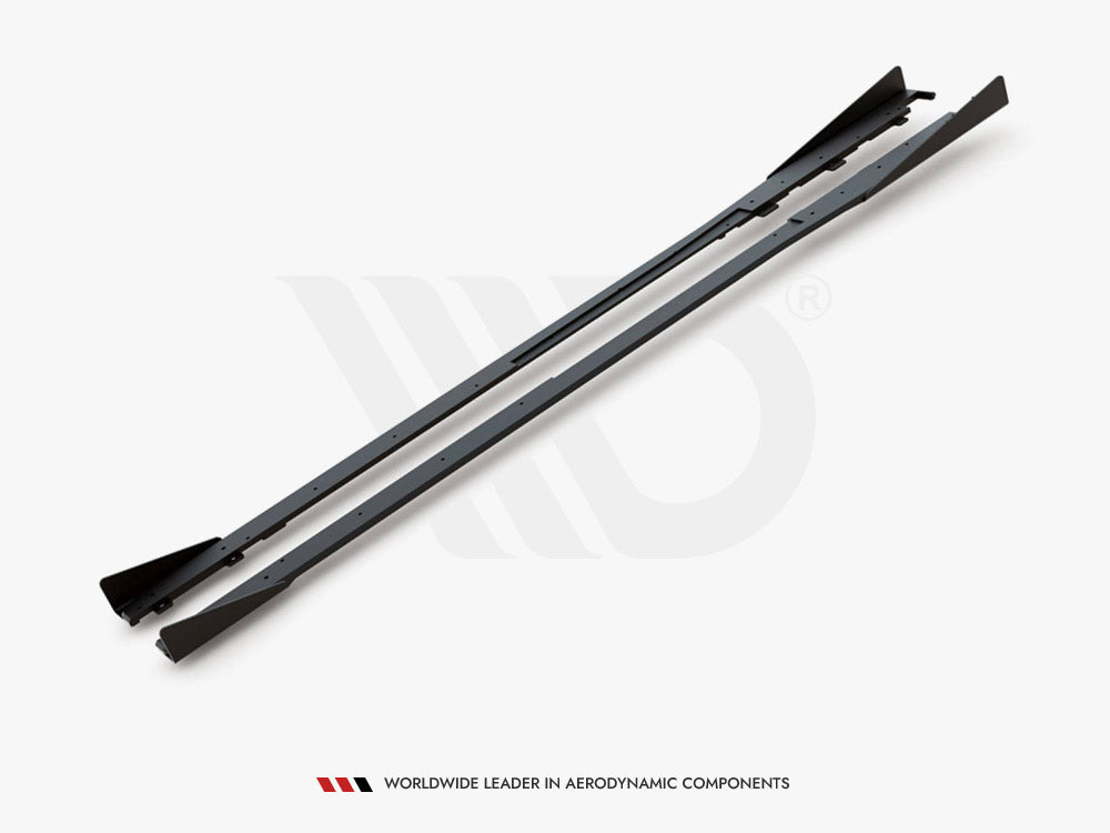 Racing Durability Side Skirts Diffusers (+flaps) Toyota Gr Yaris Mk4 (2020-) - Wayside Performance 