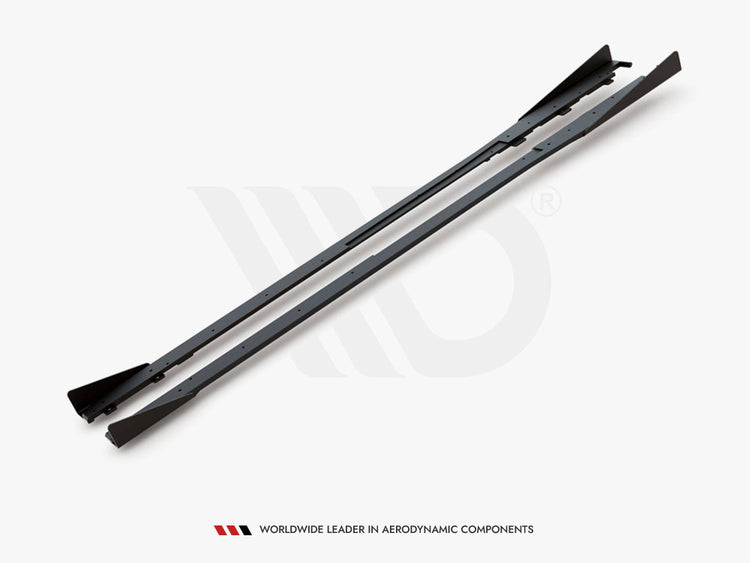 Racing Durability Side Skirts Diffusers (+flaps) Toyota Gr Yaris Mk4 (2020-) - Wayside Performance 