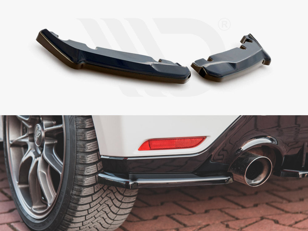 Rear Side Splitters V1 Toyota Gr Yaris Mk4 (2020-) - Wayside Performance 