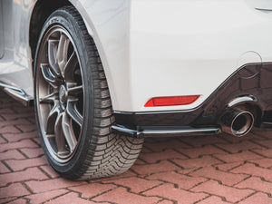 Rear Side Splitters V1 Toyota Gr Yaris Mk4 (2020-) - Wayside Performance 