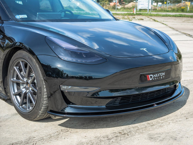 Front Splitter Tesla Model 3 (2017-) - Wayside Performance 