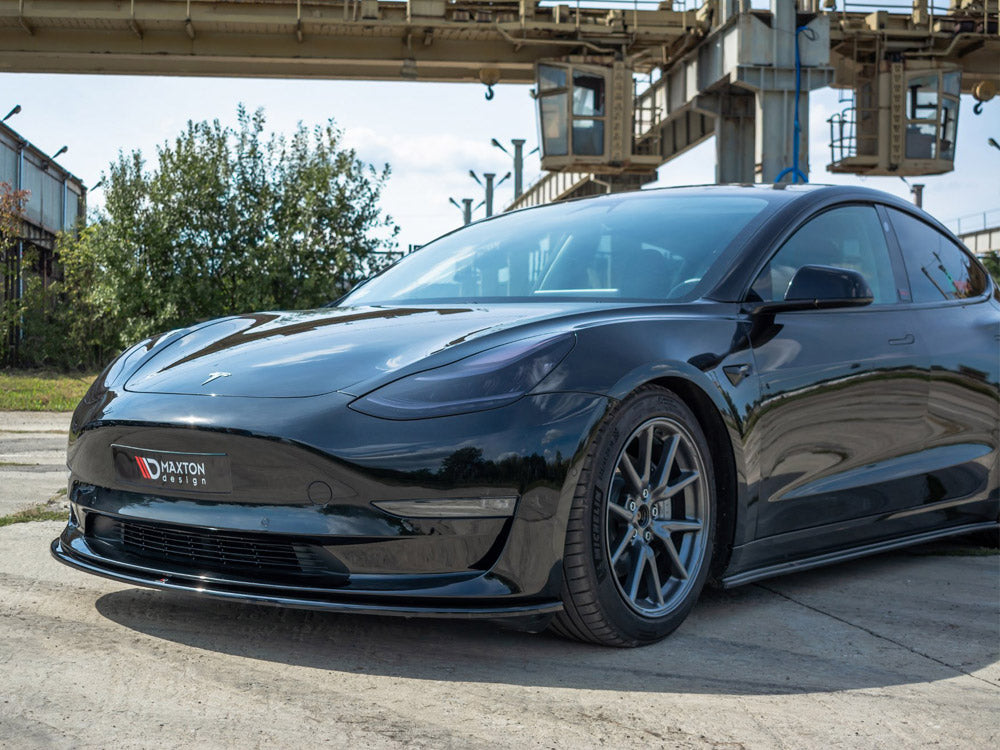 Front Splitter Tesla Model 3 (2017-) - Wayside Performance 