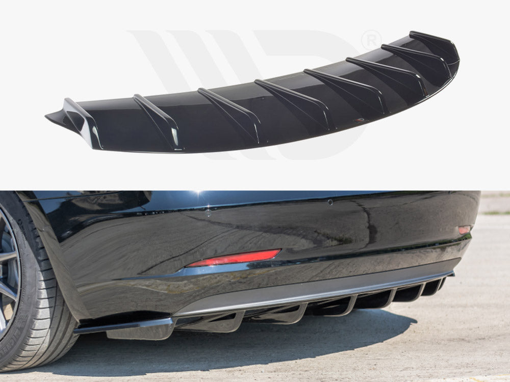 Rear Valance Tesla Model 3 (2017-) - Wayside Performance 
