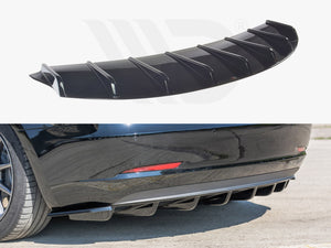 Rear Valance Tesla Model 3 (2017-) - Wayside Performance 