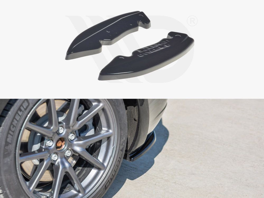 Rear Side Splitters Tesla Model 3 (2017-) - Wayside Performance 