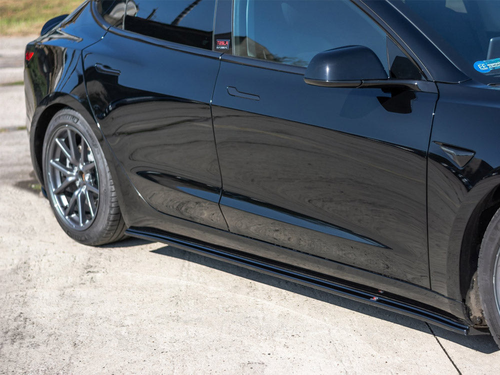 Side Skirts Diffusers Tesla Model 3 (2017-) - Wayside Performance 