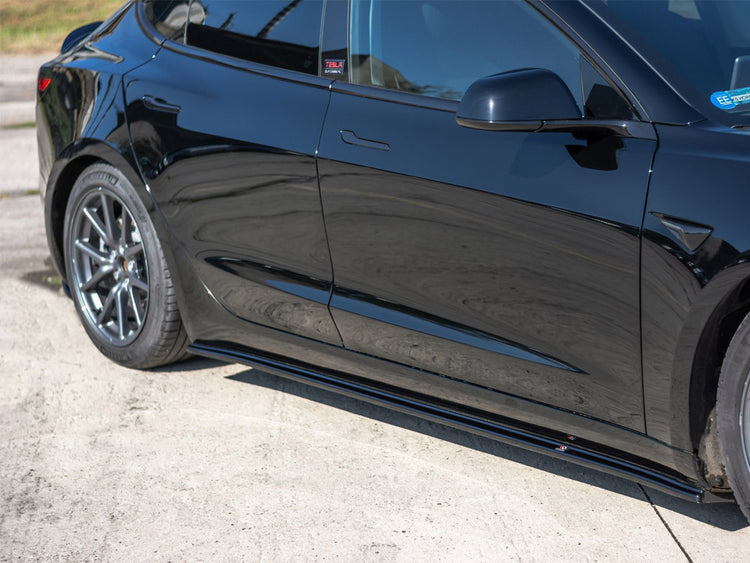 Side Skirts Diffusers Tesla Model 3 (2017-) - Wayside Performance 