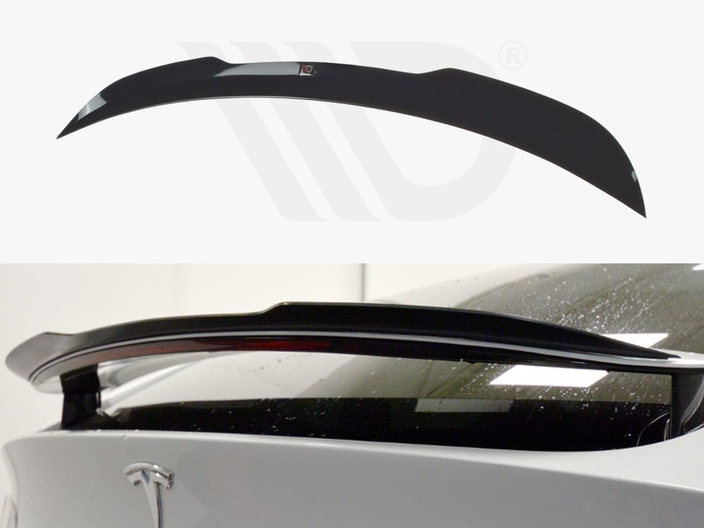 Spoiler Extension V1 Tesla Model X (2015-) - Wayside Performance 