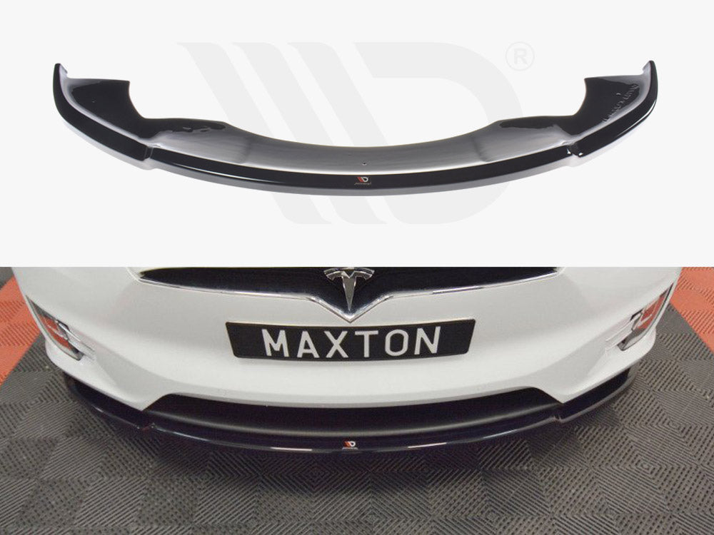 Front Splitter V.1 Tesla Model X (2015-) - Wayside Performance 