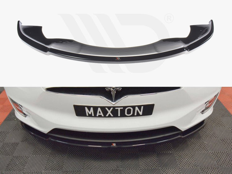 Front Splitter V.1 Tesla Model X (2015-) - Wayside Performance 
