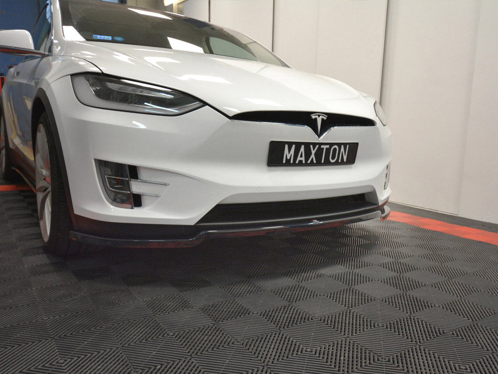 Front Splitter V.1 Tesla Model X (2015-) - Wayside Performance 