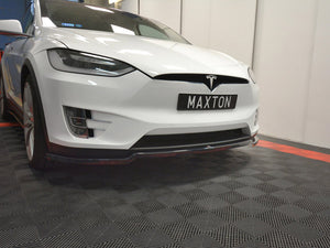 Front Splitter V.1 Tesla Model X (2015-) - Wayside Performance 