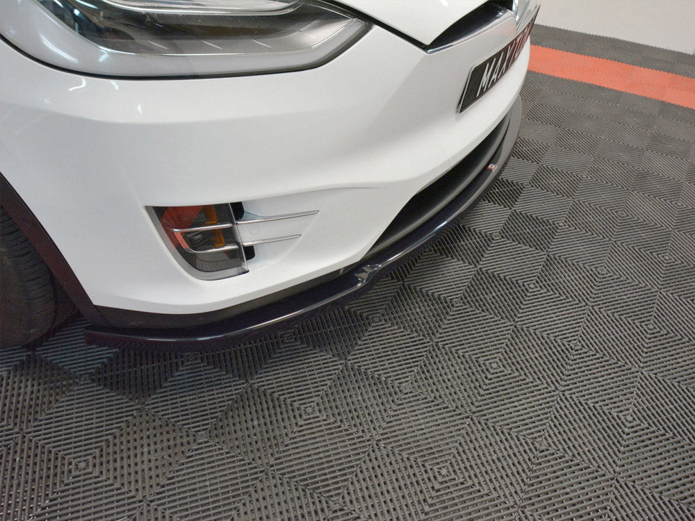 Front Splitter V.1 Tesla Model X (2015-) - Wayside Performance 