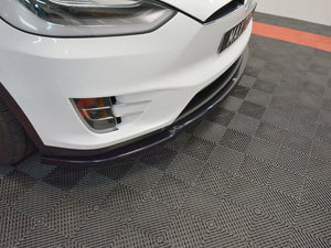Front Splitter V.1 Tesla Model X (2015-) - Wayside Performance 