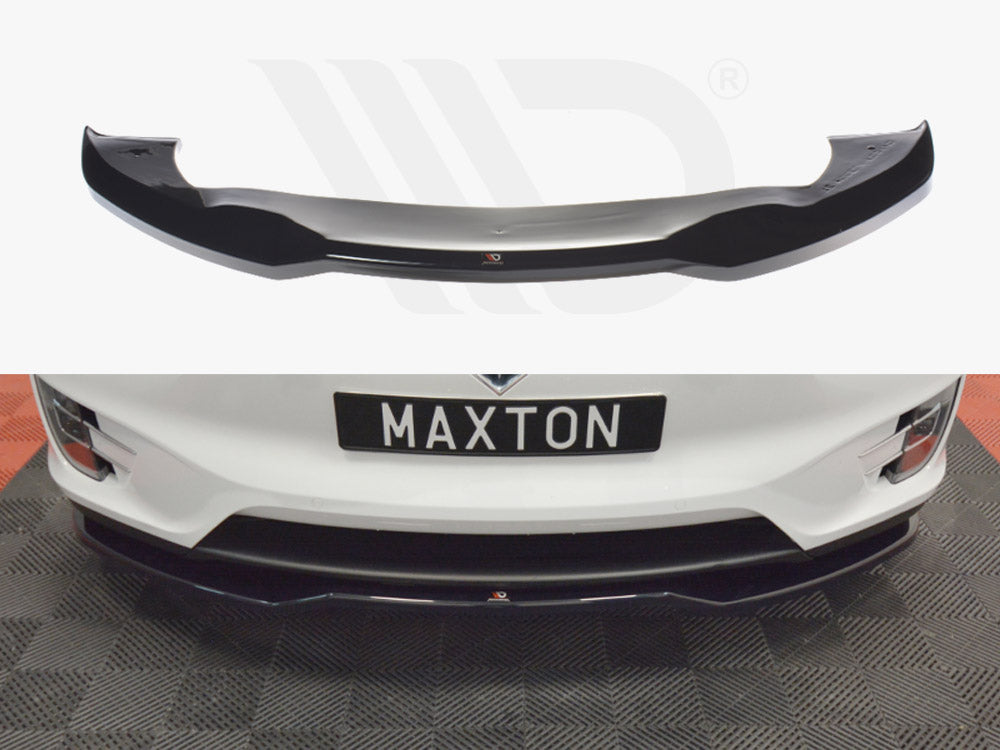 Front Splitter V.2 Tesla Model X (2015-) - Wayside Performance 