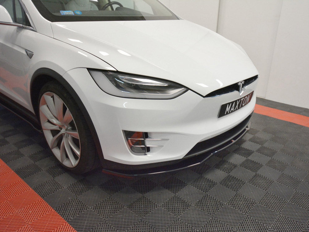 Front Splitter V.2 Tesla Model X (2015-) - Wayside Performance 