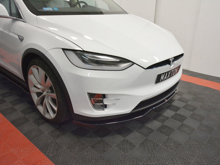 Front Splitter V.2 Tesla Model X (2015-) - Wayside Performance 