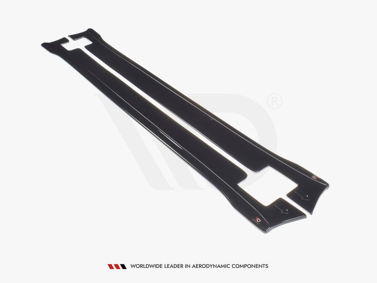 Side Skirts Diffusers V.2 Tesla Model X (2015-) - Wayside Performance 
