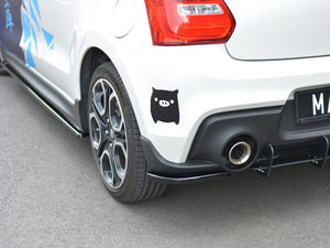Rear Side Splitters Suzuki Swift 6 Sport (2018-) - Wayside Performance 