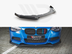 Maxton Design Racing Durability Front Splitter (+flaps) Bmw M135i F20 (2011-2015) - Wayside Performance 