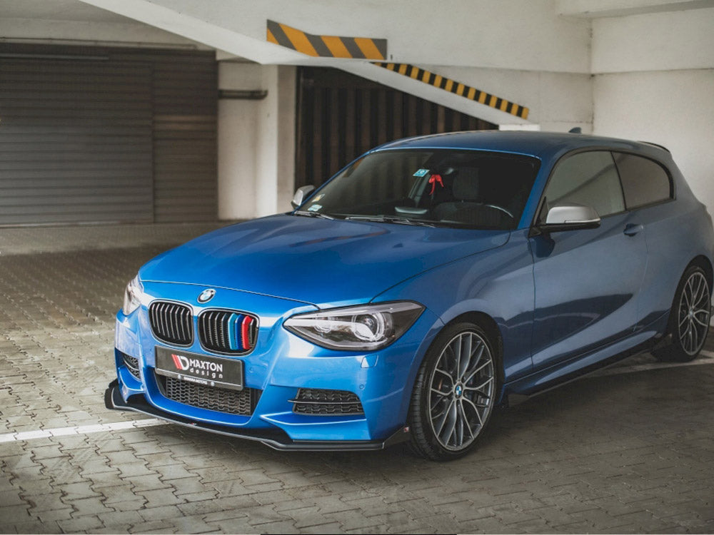 Maxton Design Racing Durability Front Splitter (+flaps) Bmw M135i F20 (2011-2015) - Wayside Performance 