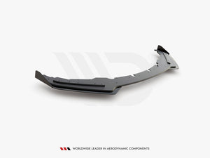 Maxton Design Racing Durability Front Splitter (+flaps) Bmw M135i F20 (2011-2015) - Wayside Performance 