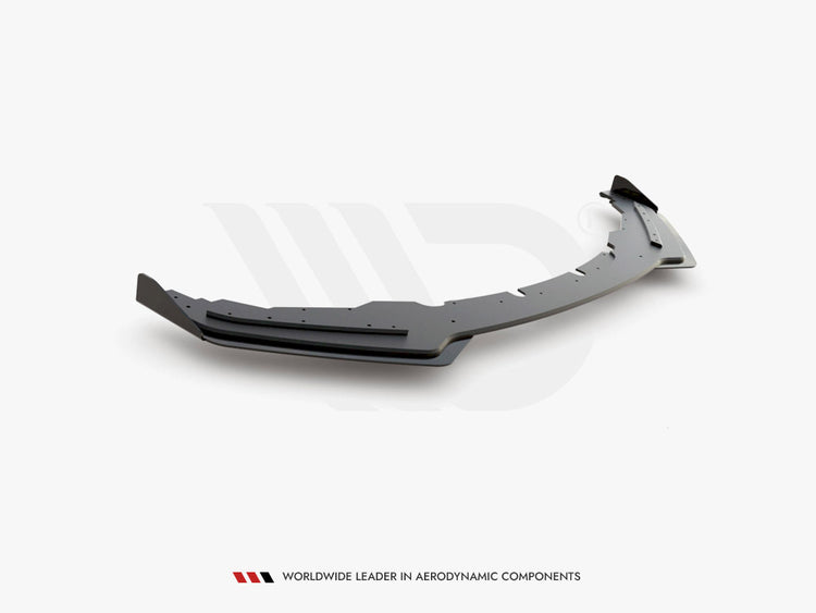 Maxton Design Racing Durability Front Splitter (+flaps) Bmw M135i F20 (2011-2015) - Wayside Performance 