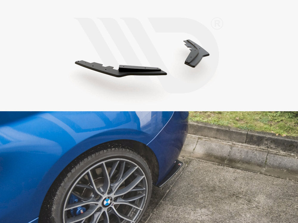Maxton Design Racing Durability Rear Side Splitters Bmw M135i F20 (2011-2015) - Wayside Performance 